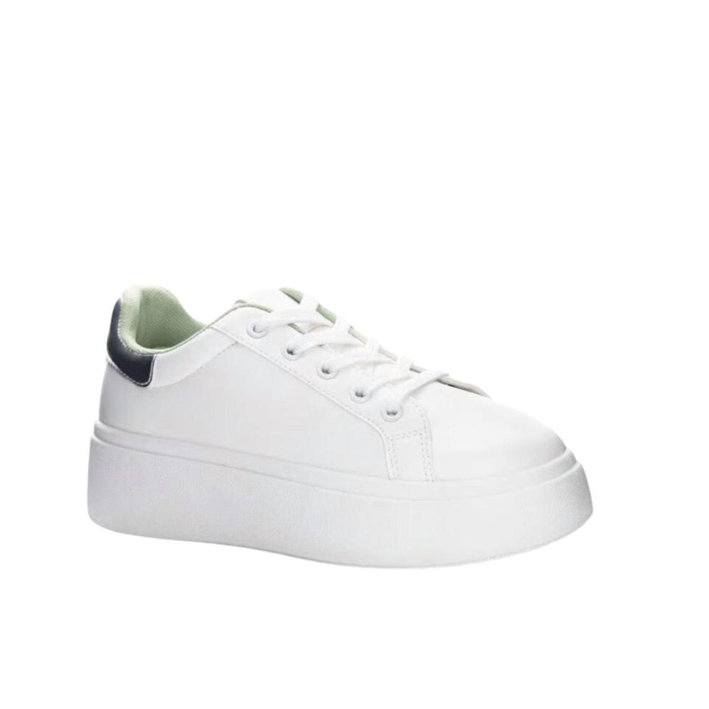 NEW CHINESE LAUNDRY record sneaker in white